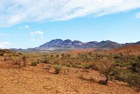 Arid land in the Flinders Ranges