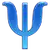 stylized letter psi